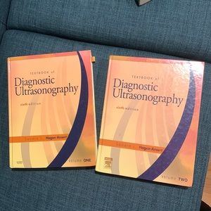 Diagnostic Ultrasonography Volume One and Two Text Books